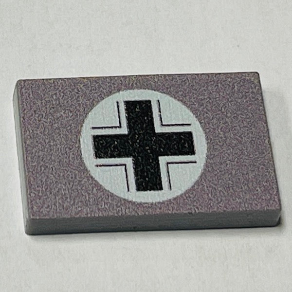 German, Grey Balken Cross Flag (1933-1945) UVA Markers (10/set)