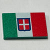 Kingdom of Italy Civil and Merchant Flag (1861-1946) UVA Markers (10/set)