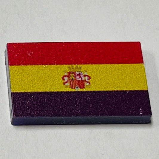Second Spanish Republic of Spain Flag (1931-1939) UVA Markers (10/set)