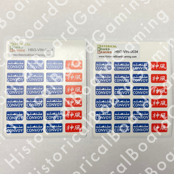 Vinyl Decals (Convoy, Kamikaze)