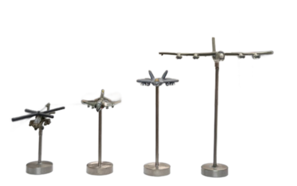 Flight Stands-Metal (4-sizes) (10/set)