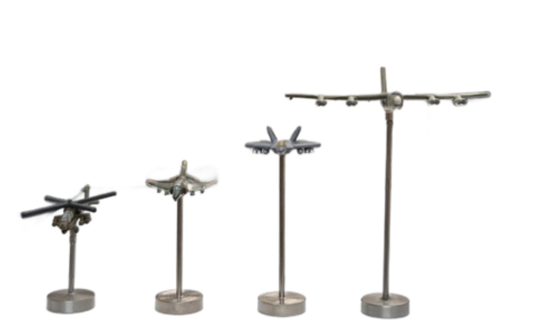 Flight Stands-Metal (4-sizes) (10/set)