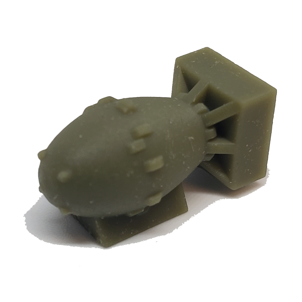 Fat Man Atom Bomb (3D Printed) x5