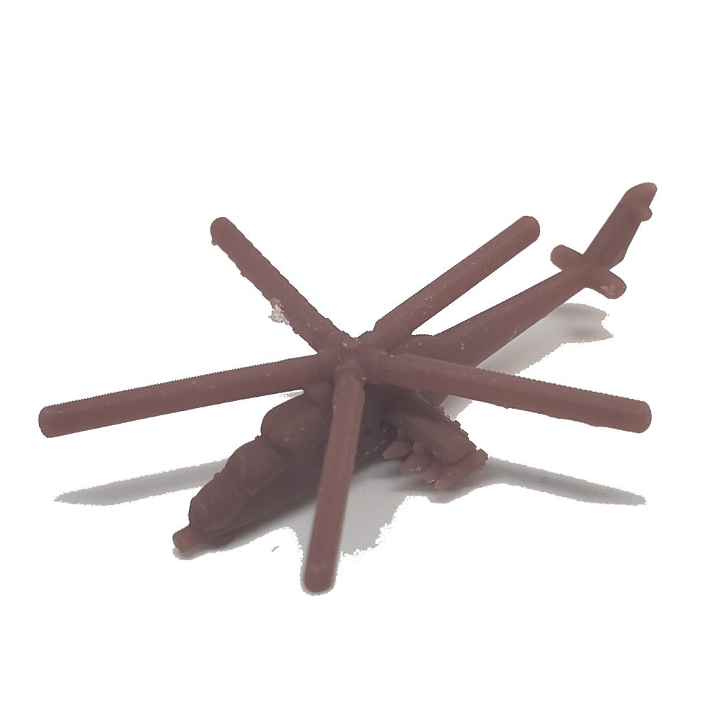 Mi-24 Russian Attack Helicopter (3D Printed) x5