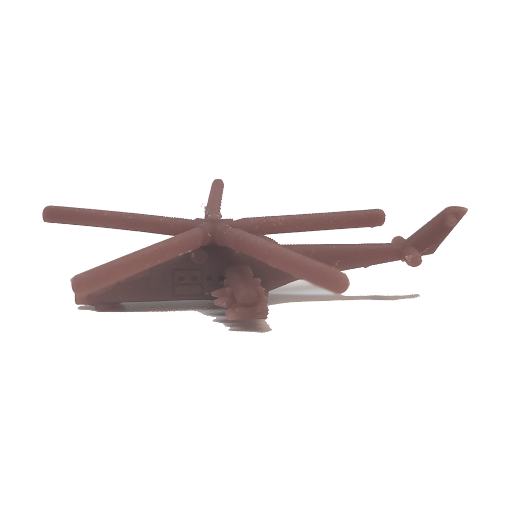 Mi-24 Russian Attack Helicopter (3D Printed) x5