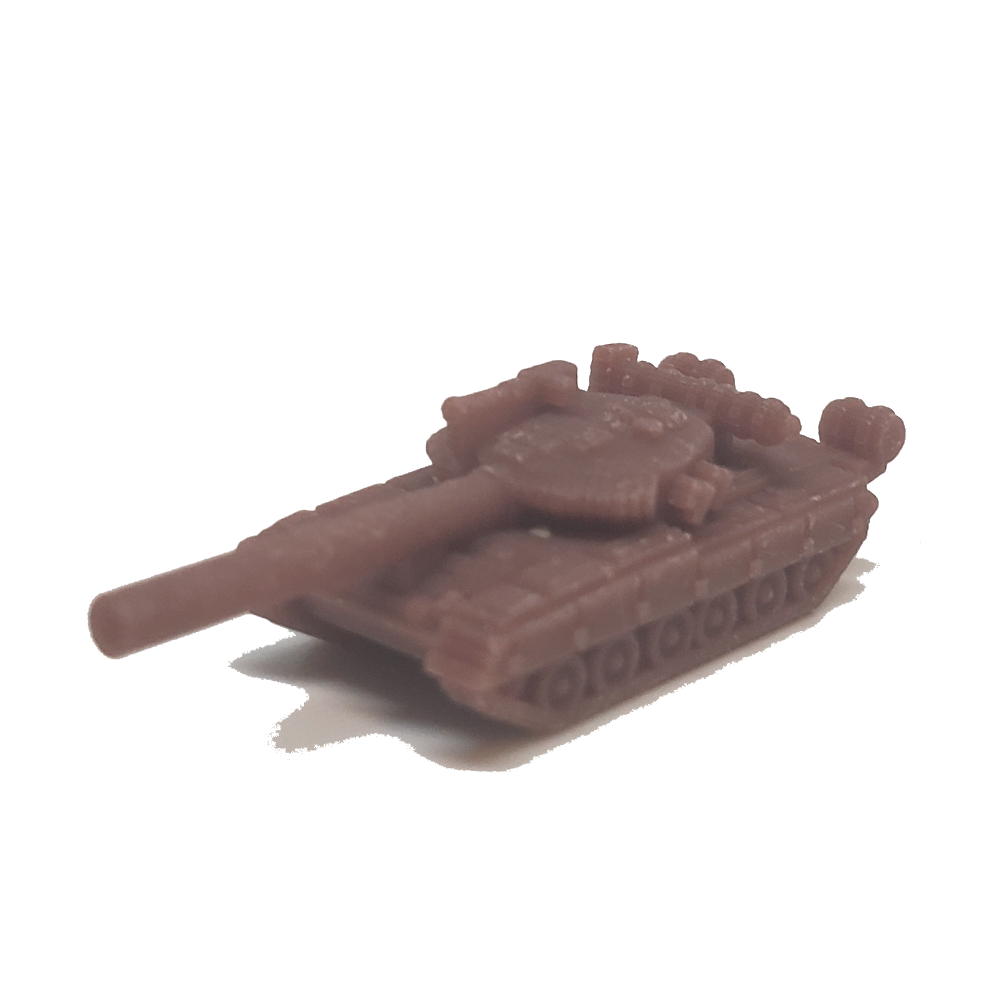 T-80 Main Battle Tank (3D Printed) x5