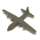 U.S. Lockheed C-130 Hercules Transport Aircraft (3D Printed) x5