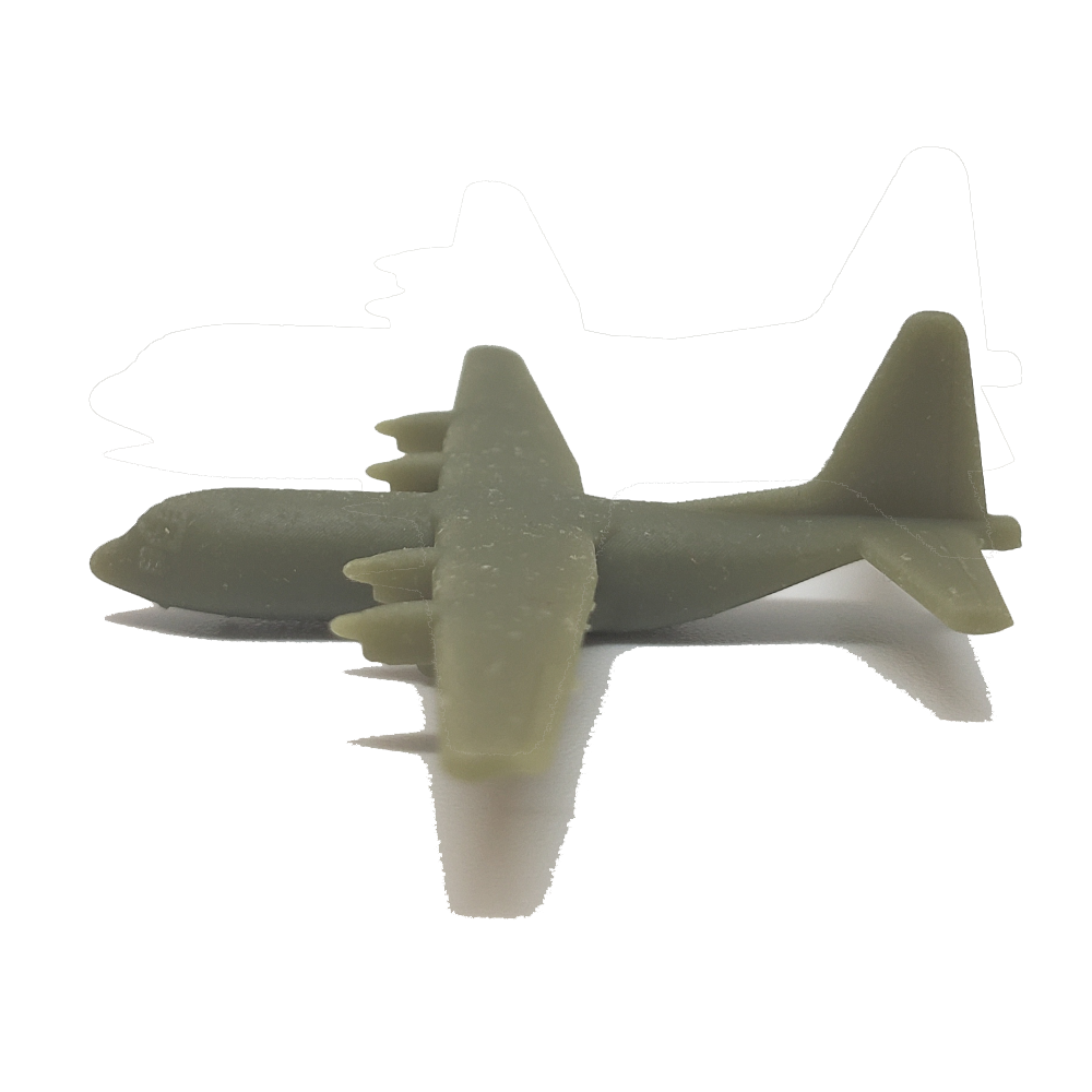 U.S. Lockheed C-130 Hercules Transport Aircraft (3D Printed) x5