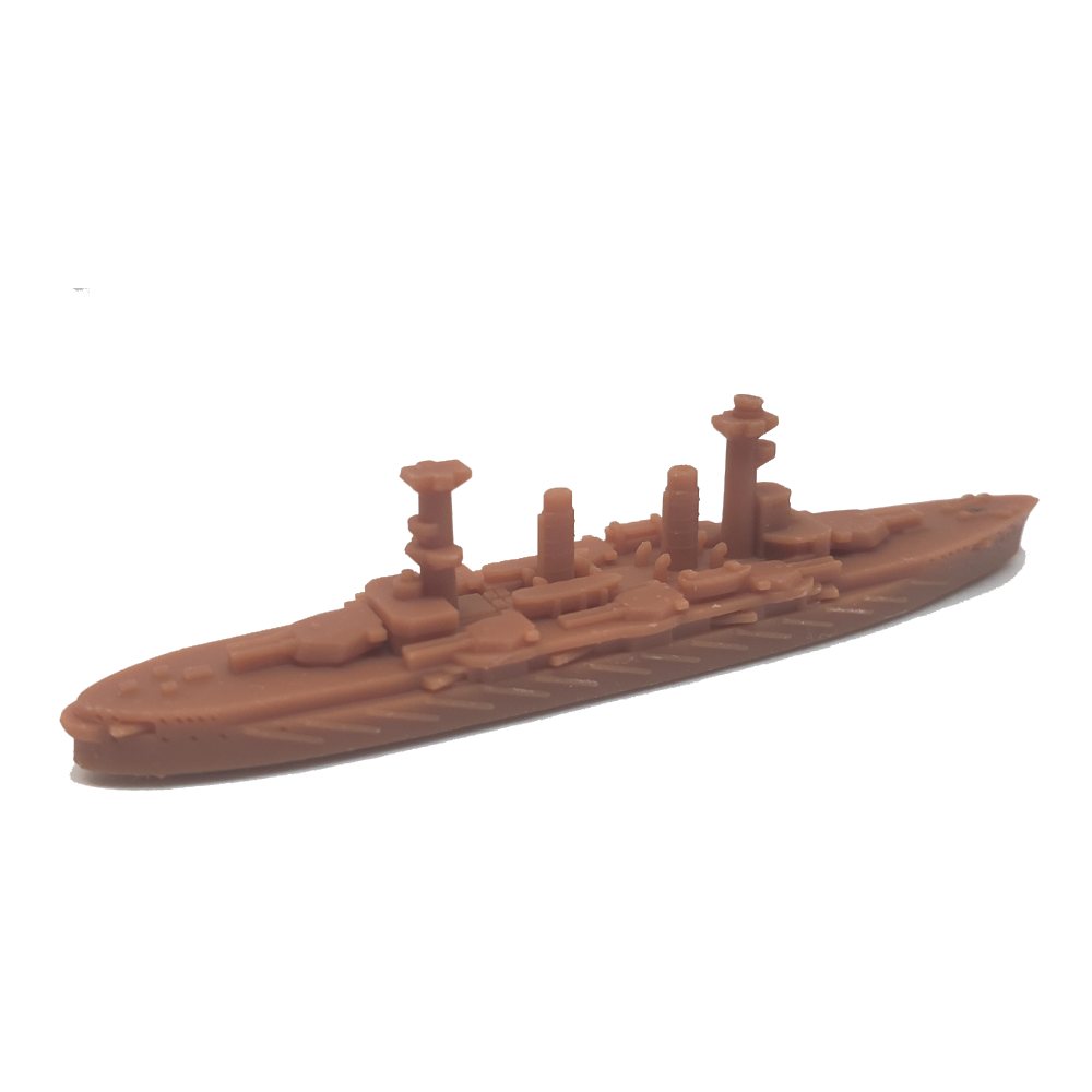 Japanese Satsuma-class Pre-Dreadnaught WW1 (3D Printed) xONE