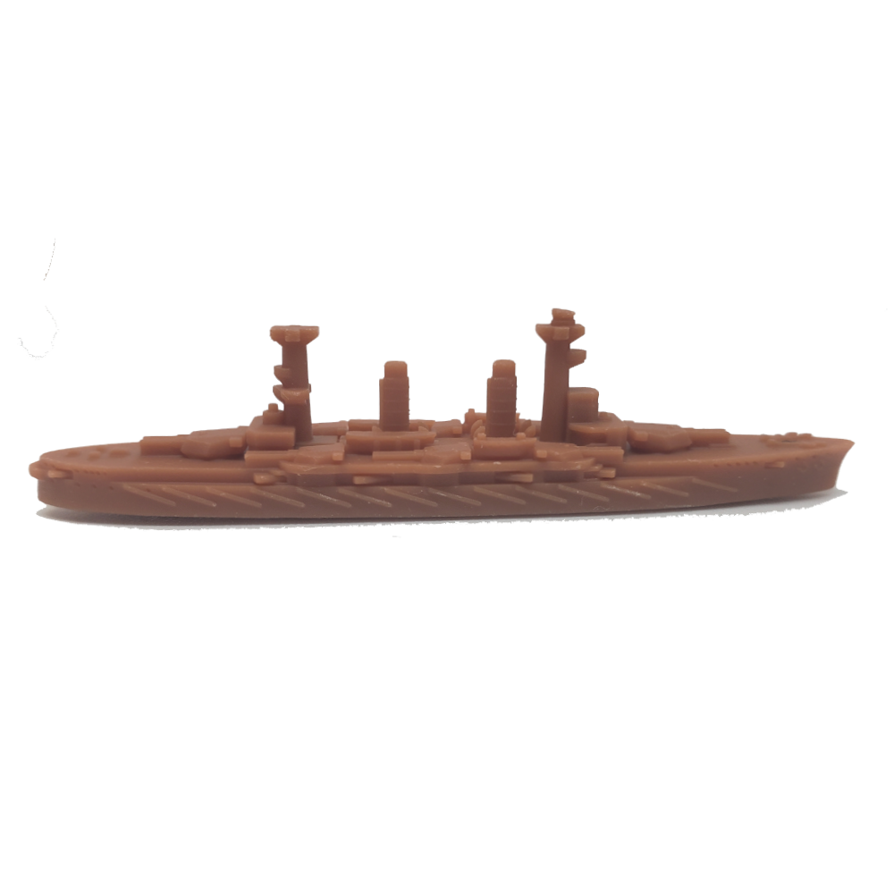 Japanese Satsuma-class Pre-Dreadnaught WW1 (3D Printed) xONE