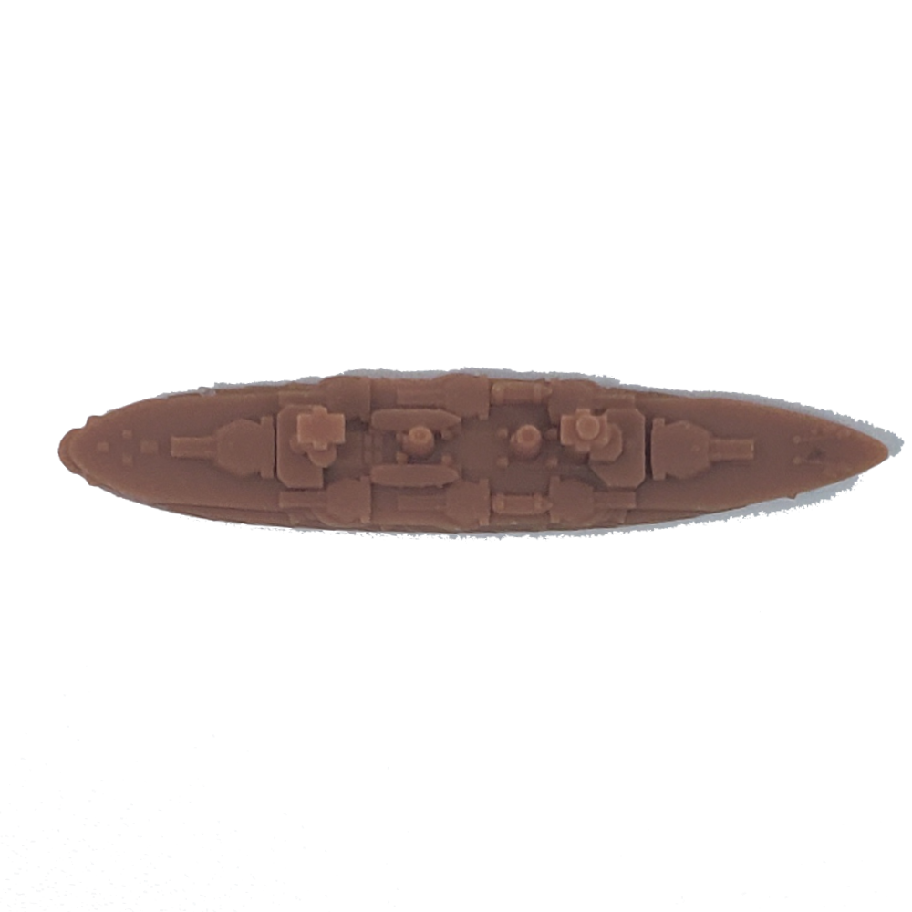 Japanese Satsuma-class Pre-Dreadnaught WW1 (3D Printed) xONE