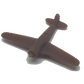 Italian Fiat G.50 Fighter (3D Printed) x5