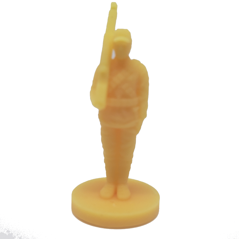 Mengjiang Militia/Soldier WWII (3D Printed) x5