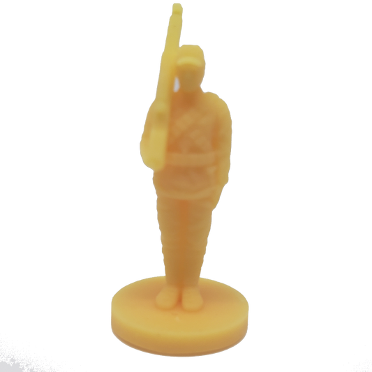 Mengjiang Militia/Soldier WWII (3D Printed) x5