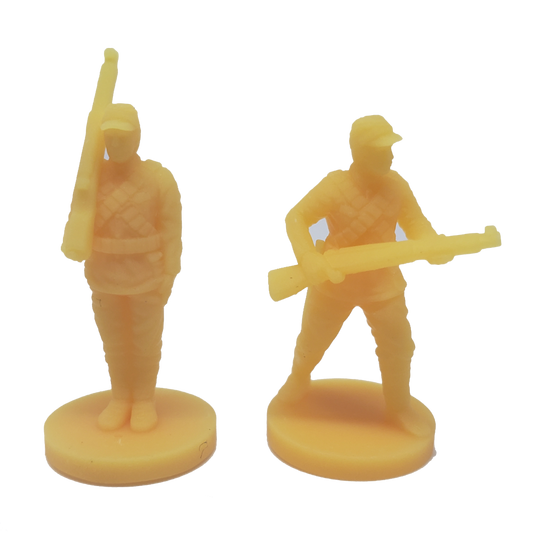 Mengjiang Militia/Soldier WWII (3D Printed) x5
