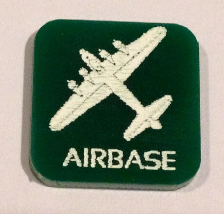 WW2 Airbase (Large) Marker (Acrylic) x5