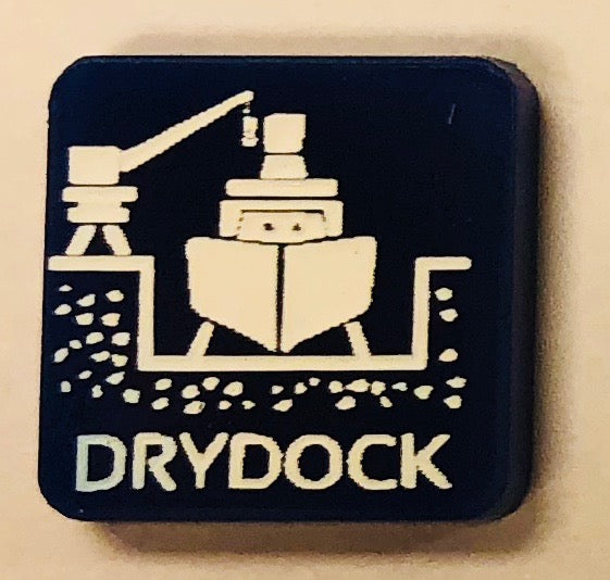 Naval Drydock Marker (Acrylic) x5