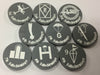 German Airborne (Fallschirmjager) Marker Set 1 (Acrylic) (9/set)