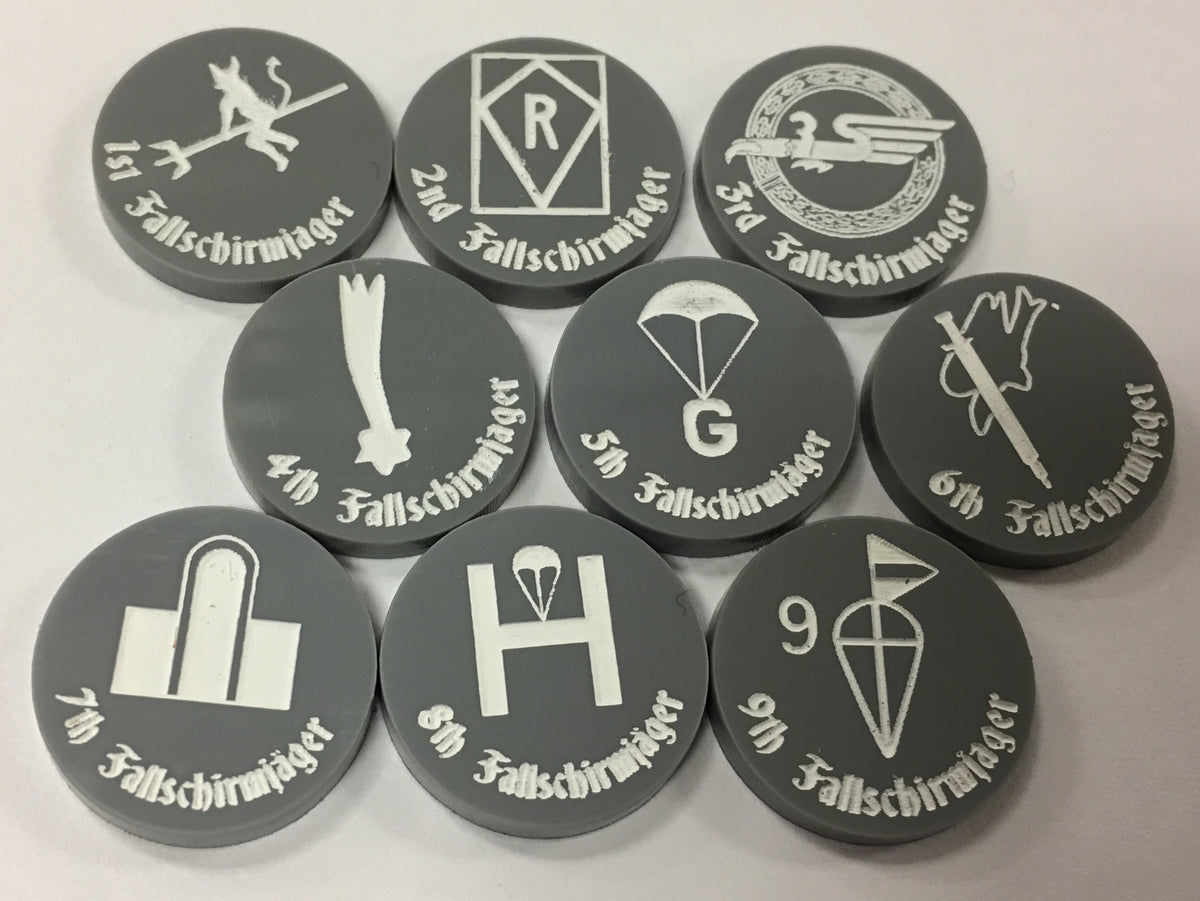 German Airborne (Fallschirmjager) Marker Set 1 (Acrylic) (9/set)