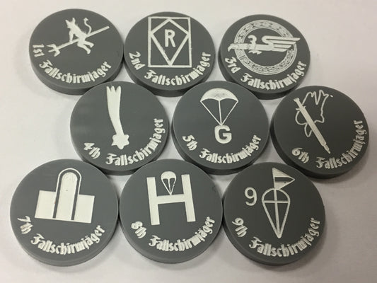 German Airborne (Fallschirmjager) Marker Set 1 (Acrylic) (9/set)