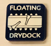 Naval Floating Drydock Marker (Acrylic) x5