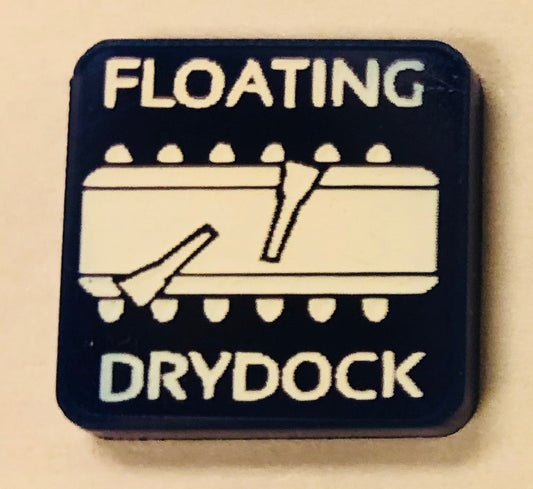 Naval Floating Drydock Marker (Acrylic) x5