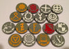 German Infantry Division Markers Set 1 (Acrylic) (17/set)