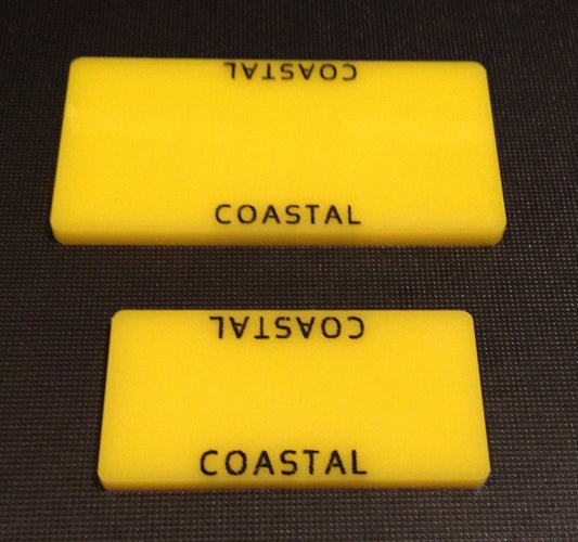 Coastal Markers (Acrylic) - Set of 5 by HBG