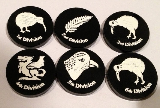 New Zealand Division Marker (Acrylic) (6/set)