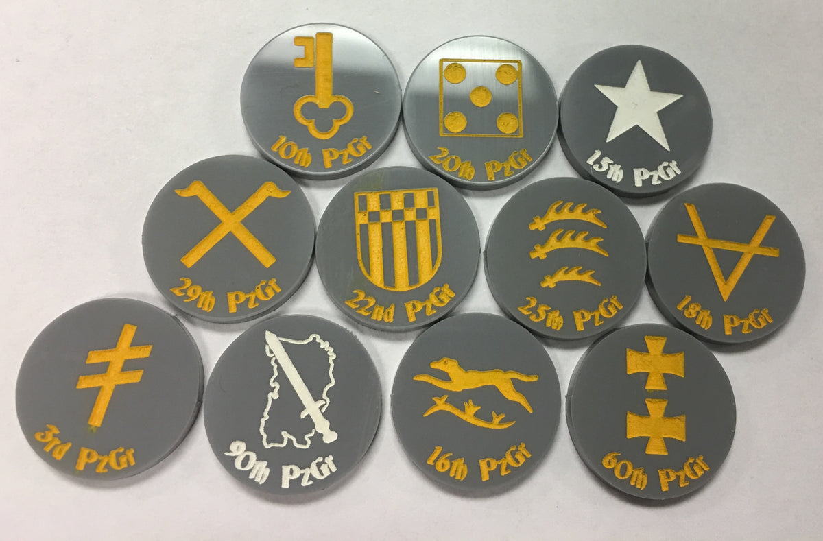 Panzer Grenadier Marker Set 1 (Acrylic) (11/set)