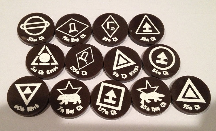 Russian Unit Markers (Acrylic) (13/set)
