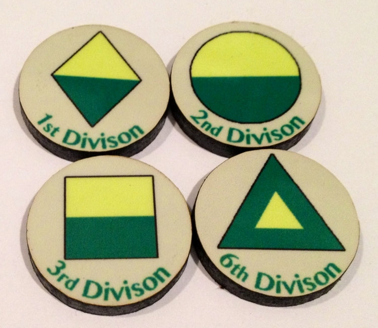 South Africa Divison Marker set