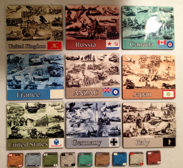 Land Task Force Set 3 (9 Plates)