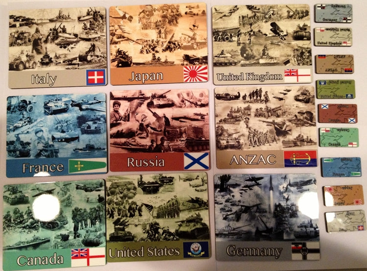 Naval Task Force Set 1 (9 Plates)