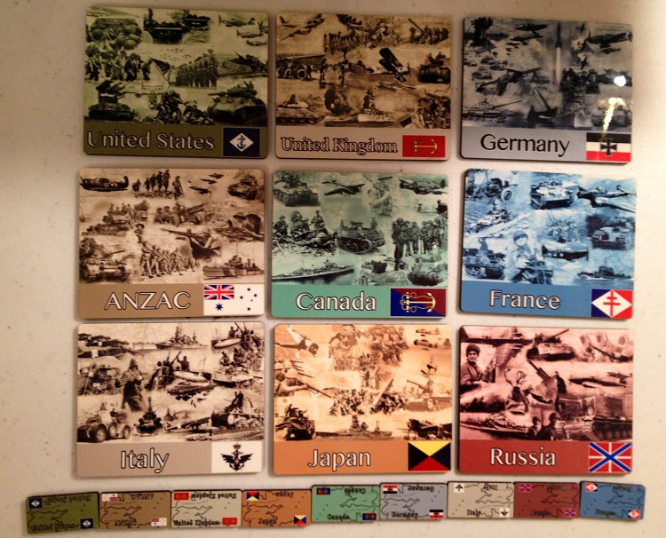 Naval Task Force Set 4 (9 Plates)