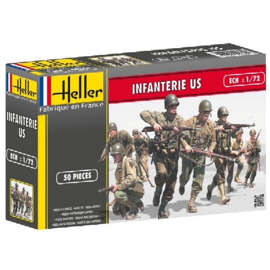 1/72 World War II US Infantry (Heller)