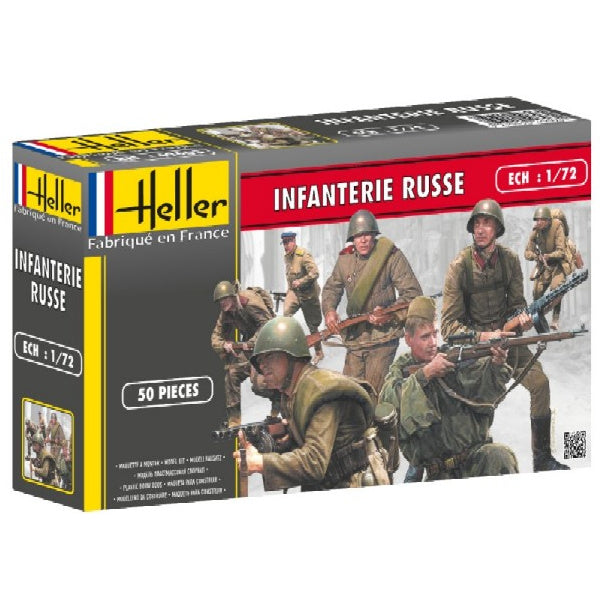 1/72 WWII Russian Infantry Box (Heller)