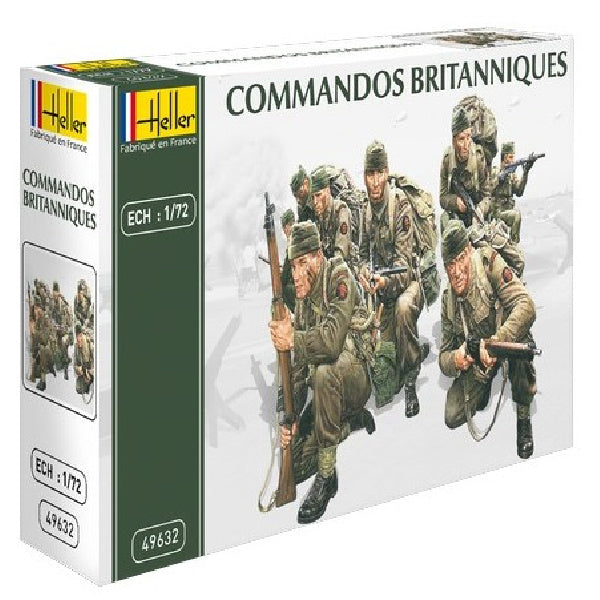 1/72 WWII British Commandos Box (Heller)