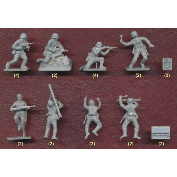 1/72 WWII German Infantry Attack Group (HSG)