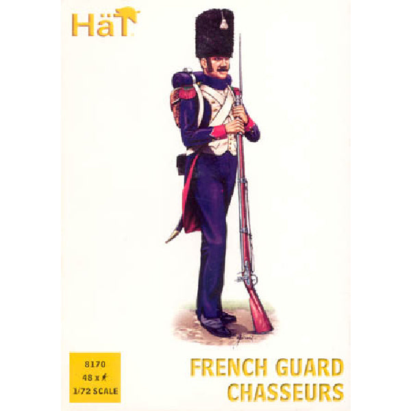 1/72 Napoleonic French French Guard Chasseurs (48) (HaT)