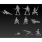 1/72 WWI Italian Heavy Weapons Soldiers with Guns (48) (HaT)