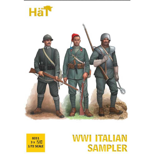 1/72 WWI Italian Infantry Sampler (HaT)