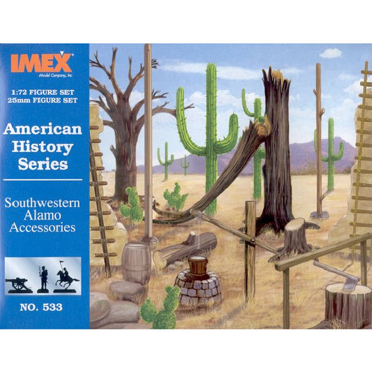 1/72 Southwestern Alamo Accessories (IMEX)