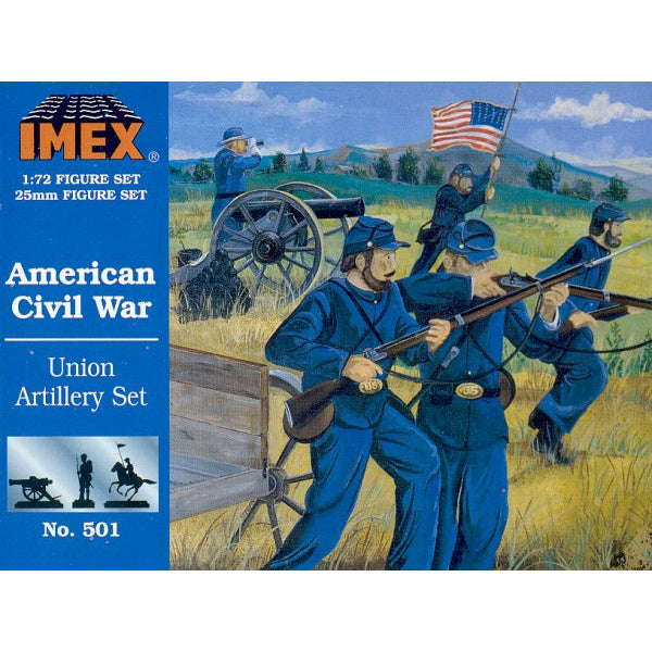 1/72 Civil War Union Artillery (IMEX)