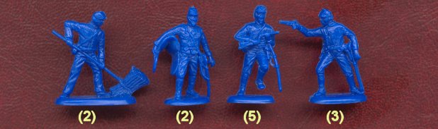 1/72 Union Cavalry Civil War Set (IMEX)