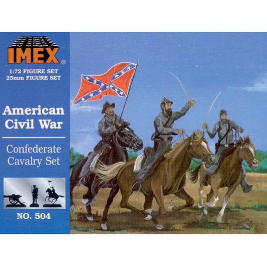 1/72 Confederate Cavalry Civil War Set (IMEX)