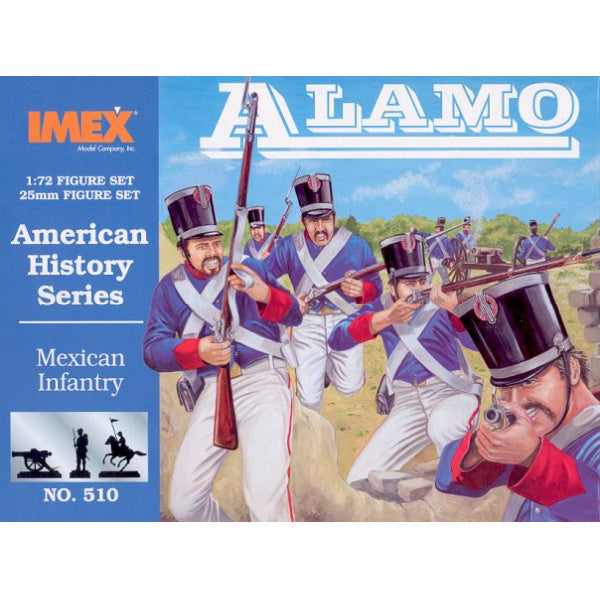 1/72 Mexican Infantry Alamo (IMEX)