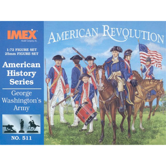 1/72 American Revolution Washington's Army (IMEX)