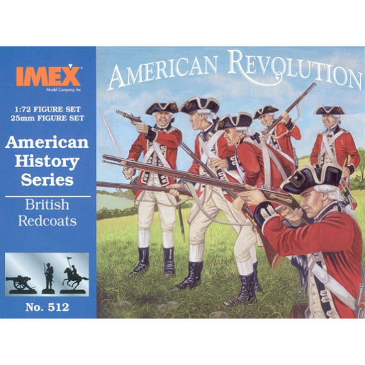 1/72 American Revolution British Redcoats (IMEX)