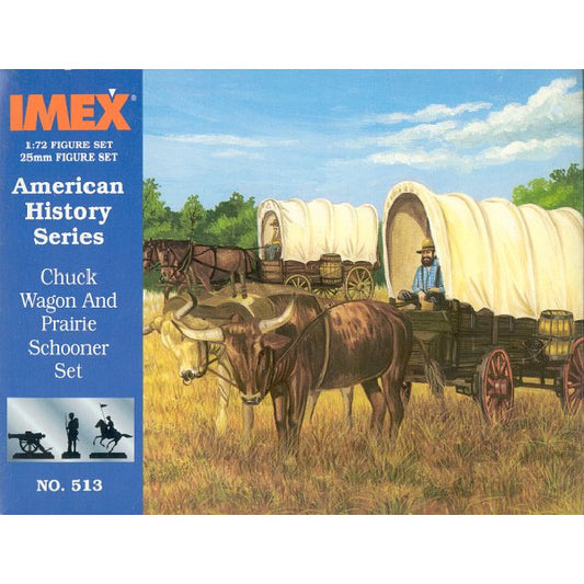 1/72 America Chuck Wagon and Prairie Schooner (IMEX)